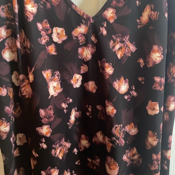 ☀️ A New Day black floral dress - Picture 2 of 6